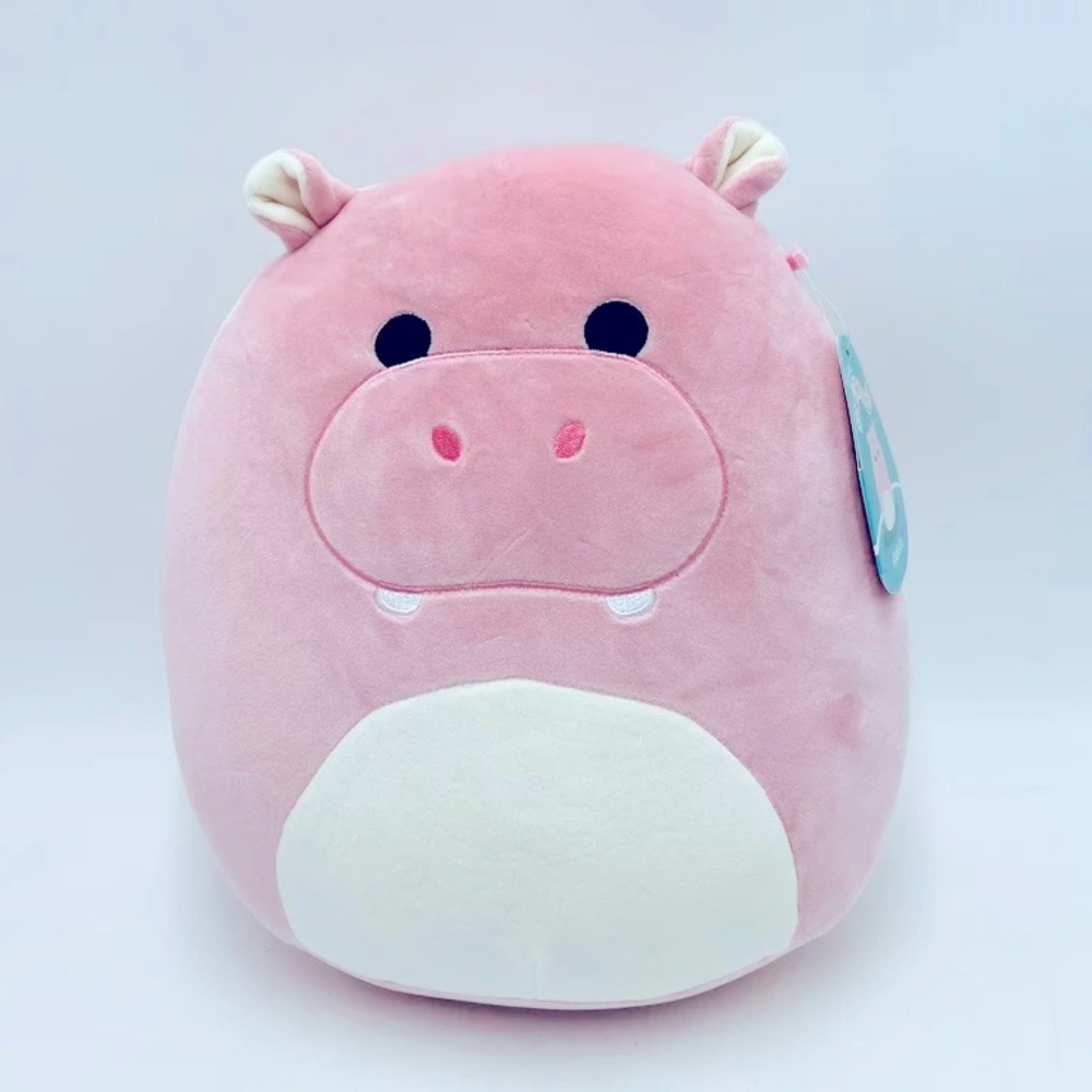 Squishmallow - Ridelle the Pink Hippo 11” Plush NWT
